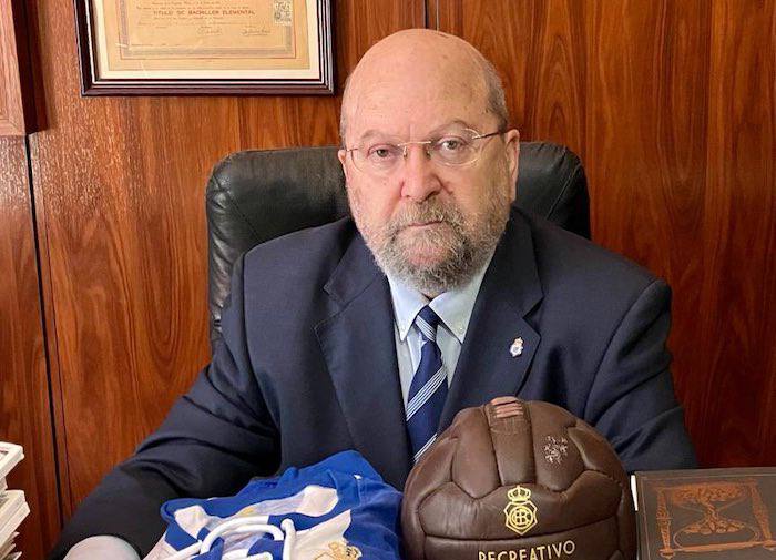 José Antonio Sotomayor ha dimitido como presidente del consejo de administración del Recre. / Foto: @recreoficial.