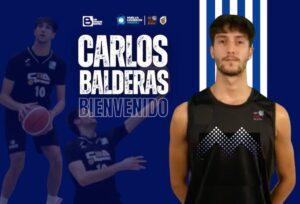 El alero Carlos Balderas, nuevo jugador del CDB Enrique Benítez. / Foto: @CDB_EBenitez.