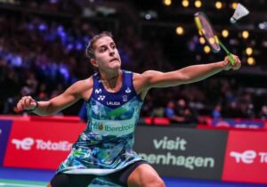 Carolina Marín ya está en los cuartos de final del Mundial de bádminton que se celebra en Copenhague. / Foto: Badminton Photo.