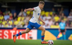 Fermín López, primer nacido en la provincia de Huelva que debuta con el Barcelona en la Liga. / Foto: FC Barcelona.