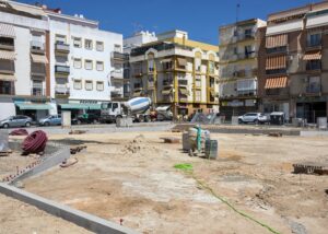 obras de la calle Cortegana