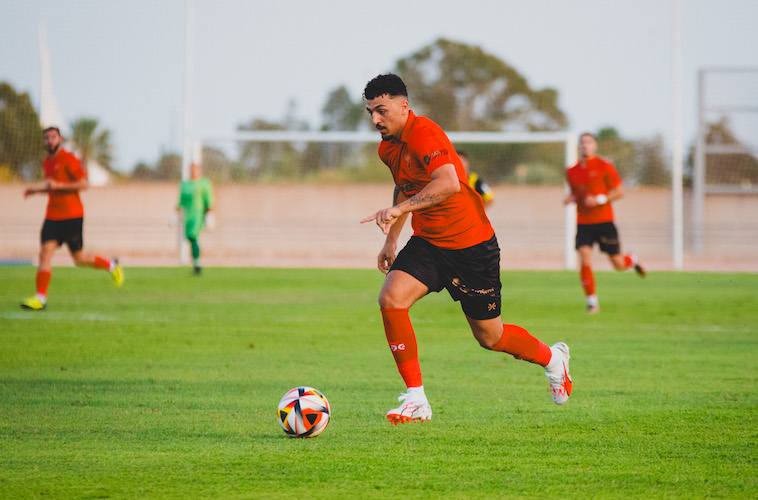 Empate en casa del Ayamonte con el Ciudad de Lucena en un partido con poco fútbol. / Foto: @ayamonte_cf.