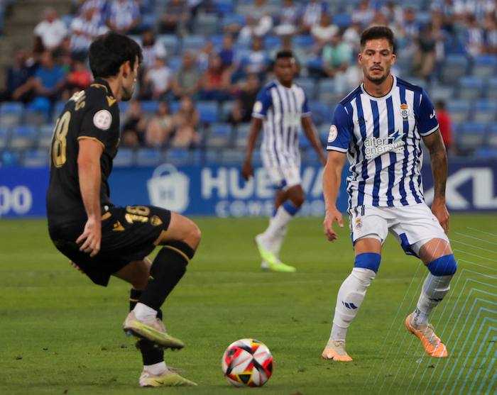 Nada pudo hacer el Recre ante un Castellón superior. / Foto: @recreoficial.