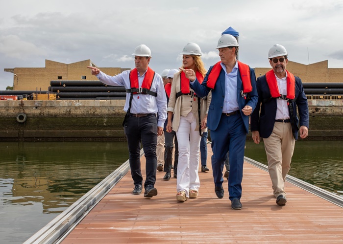 obras de la Marina Deportiva