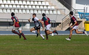 Importante victoria como local del CR Tartessos ante el Escoriones granadino. / Foto: @RugbyTartessos.