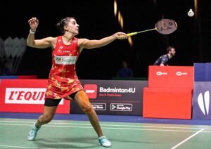 Carolina Marín superó a la china Gao Fang Jie y ya está en la segunda ronda del Abierto de Francia. / Foto: Badminton Photo.