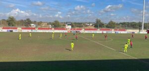 Empate sin goles del Cartaya en su partido en casa ante el Ceuta B. / Foto: G. F. O.