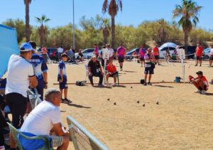 Un momento de la competición que reunió en Isla Cristina a 300 participantes de 32 clubes andaluces.