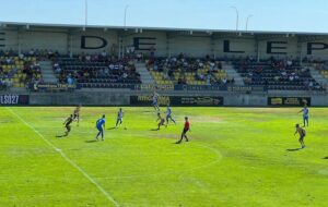 Cuarto empate en seis partidos del San Roque que sigue en zona de descenso. / Foto: @aguilas_fc.