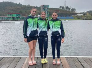 Representantes del Piragüismo Tartessos Huelva que han formado parte de la selección andaluza. / Foto: @tartessosrema.