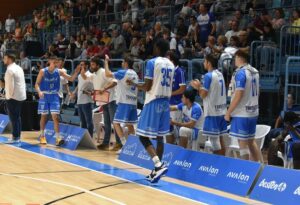 El Ciudad de Huelva Gestia reaccionó a tiempo para ganar al CB Almansa Con Afanion. / Foto: CD Huelva La Luz.