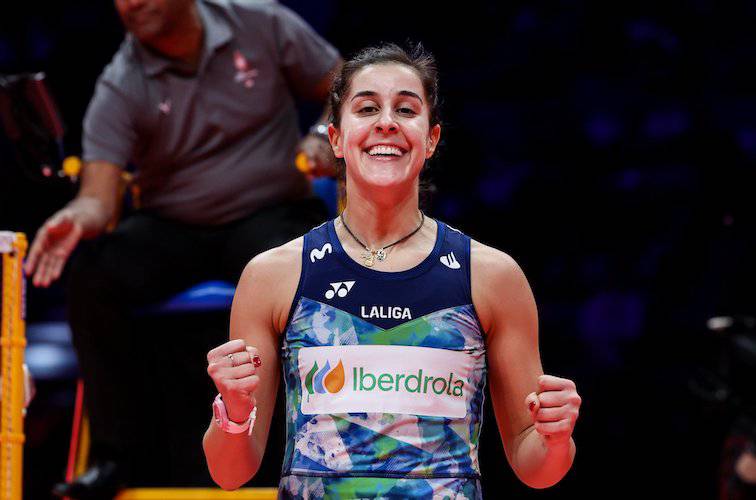 Carolina Marín vence de nuevo a Chen Yu Fei y accede a la final del torneo de 'Maestras' donde se medirá a la taiwanesa Tai Tzu Ying. / Foto: Badminton Photo.