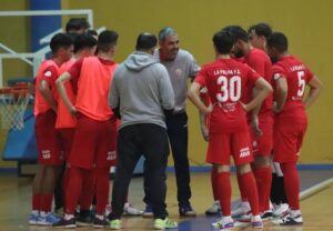 Con la idea de ganar juega este sábado el equipo de Jorge Guerra en Grazalema. / Foto: @LaPalmaFS.