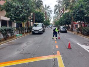 Reorganización de los aparcamientos del Paseo Independencia para ganar plazas