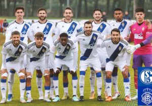 Once inicial del Decano en el duelo de preparación celebrado en tierras portuguesas. / Foto: @recreoficial.