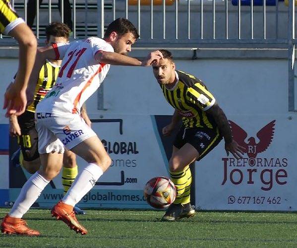 El San Roque regresó de vacío de su partido en Lebrija ante el Atlético Antoniano. / Foto: @CAAntoniano.