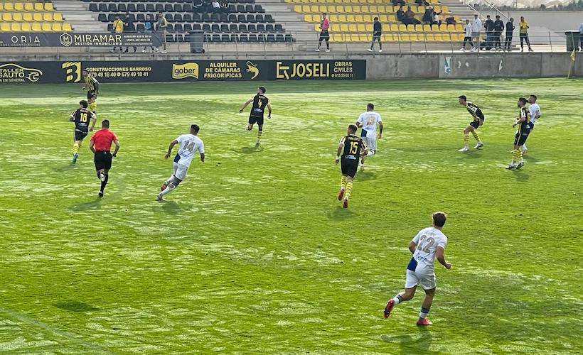 Triunfo balsámico del San Roque ante el FC La Unión Atlético, rival directo en la pelea por la permanencia. / Foto: G. M. S.