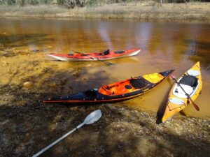 El río tinto en kayak