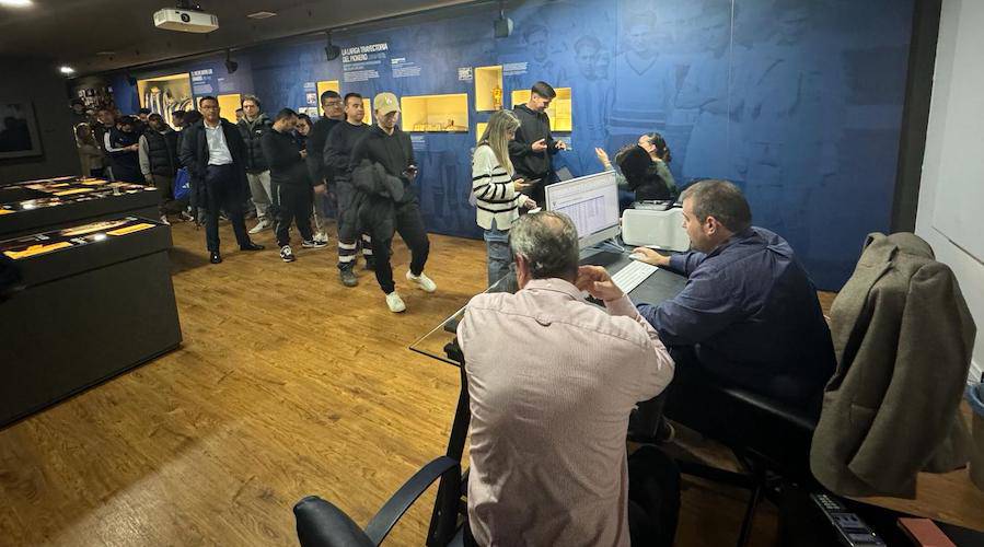 Las 1.100 localidades para el partido del domingo puestas a la venta en el Museo del Club se agotaron en poco menos de tres horas. / Foto: @recreoficial.