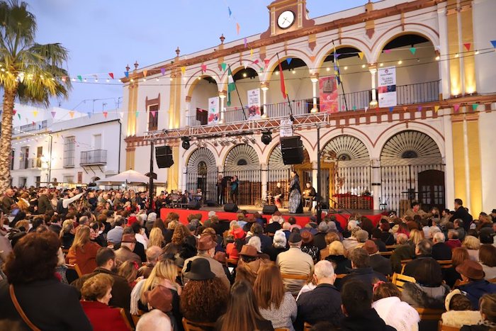 Feria de epoca 1900 Moguer plaza del Cabildo