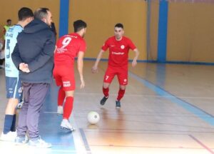 El Smurfit Kappa vuelve a fallar ante el gol y cae derrotado en el feudo del CD Unión Deportiva Grazalema Zulema. / Foto: @LaPalmaFS.