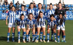 Un Sporting de Huelva muy necesitado se ve las caras este domingo con el Barcelona en el Johan Cruyff. / Foto: @sportinghuelva.