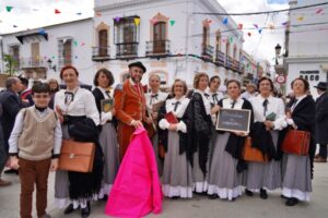 Plaza Consistorial Moguer Feria 1900