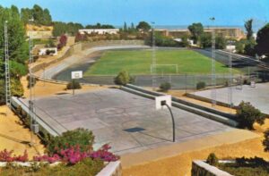 Ciudad deportiva de Huelva, años setenta.