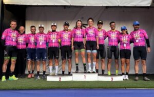 Los primeros líderes del VIII Desafío Andévalo 2 Bikes tras la prueba celebrada en San Bartolomé de la Torre.