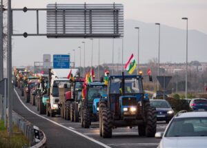 Protestas agricultores jueves