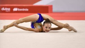 Alicia Márquez es una de las gimnastas del GR Huelva convocadas por la Federación Andaluza para la Concentración de Seguimiento en Marbella.