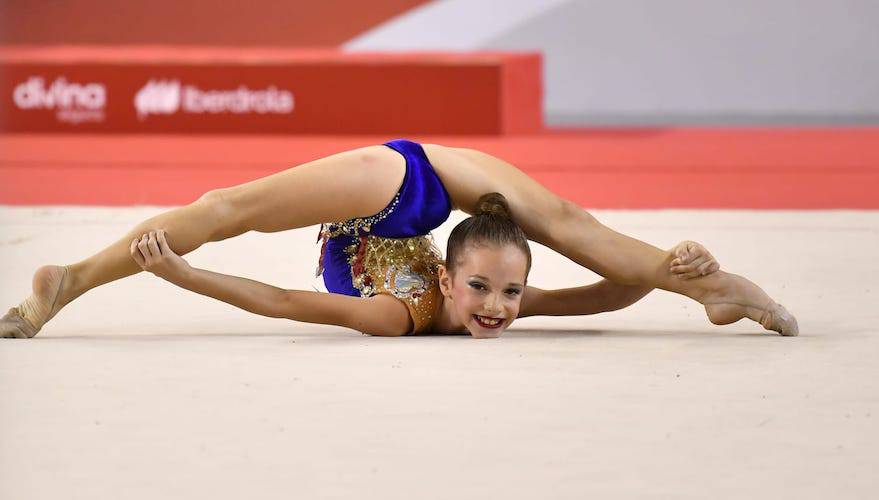 Alicia Márquez es una de las gimnastas del GR Huelva convocadas por la Federación Andaluza para la Concentración de Seguimiento en Marbella.