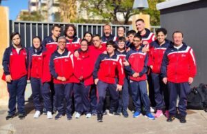 Representantes del CODA Huelva que han tenido una notable actuación en el Campeonato de España de Natación Adaptada con un botín de 10 medallas.