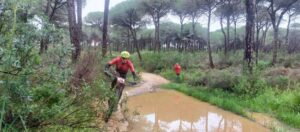 Tras la prueba en Cartaya, marcada por el agua, el Circuito Provincial Diputación de Huelva BTT Media Maratón 2024 llega a Villarrasa.