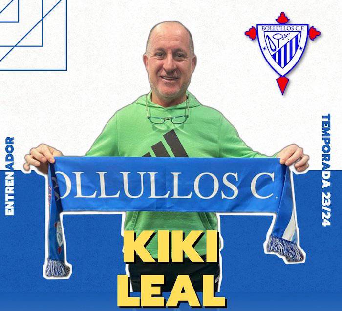 Manuel Jesús Leal Alcántara 'Kiki' es el nuevo entrenador del Bollullos, al menos hasta final de temporada. / Foto: @bollulloscf1933.