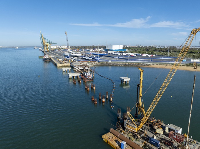 El Puerto de Huelva licita las obras del proyecto de la ampliación de la terminal ferroviaria del Muelle Sur