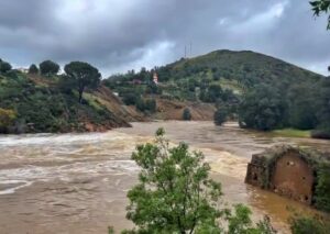 El río Odiel por Sotiel Coronada