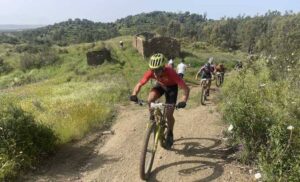 Tras la prueba del 28 de abril en El Almendro el Circuito Provincial Diputación de Huelva BTT Media Maratón 2024 parará hasta después del verano.