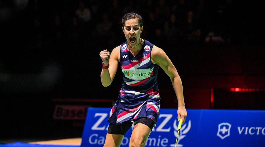 Carolina Marín está a un solo paso de la final del Campeonato de Europa que tiene lugar en la ciudad alemana de Saarbrücken. / Foto: Badminton Photo.