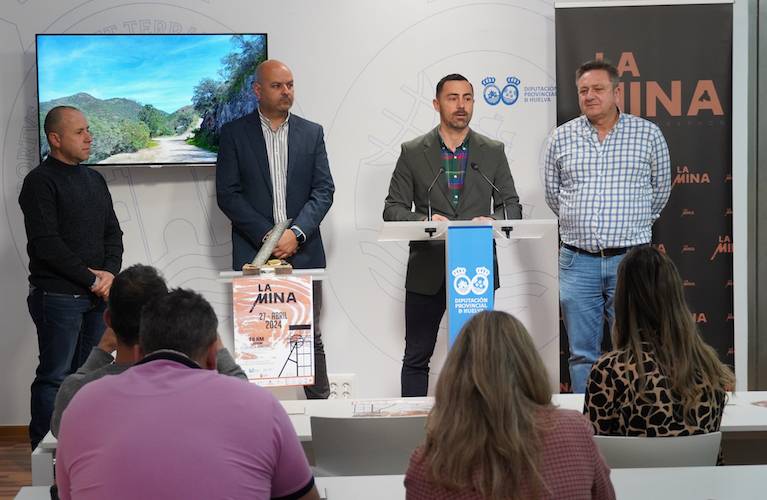 Presentada la primera edición de 'La Mina Bike Marathon' que tendrá lugar el próximo 27 de abril con salida y meta en Nerva.