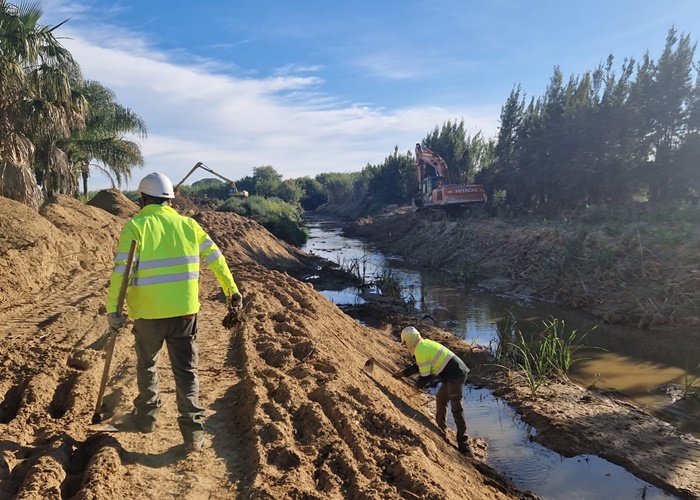 cauces hidráulicos de Huelva