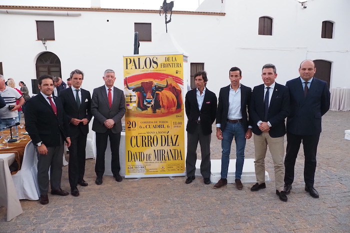 Curro Díaz y David de Miranda mano a mano en Palos de la Frontera