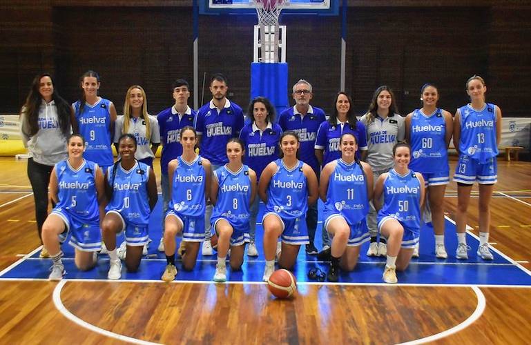 El equipo de Celes Vizcaíno tendrá el apoyo de su afición en la pelea por el ascenso a la LF2 al ser Huelva una de las sedes. / Foto: @CiudadDeHuelva.