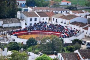 Plaza toros Higuera de la Sierra.