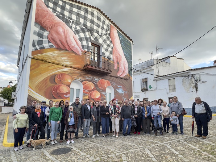 mural en La Nava