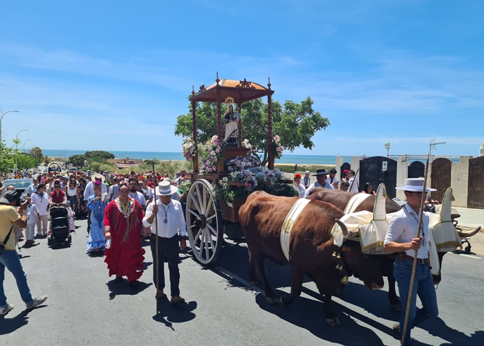 romería en honor a la Virgen del Carmen