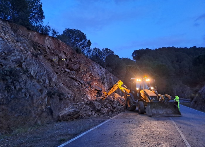 conservación de la red provincial de carreteras