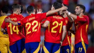 Fermín será el primer jugador nacido en la provincia de Huelva que dispute una Eurocopa con la selección española Absoluta. / Foto: @SEFutbol.