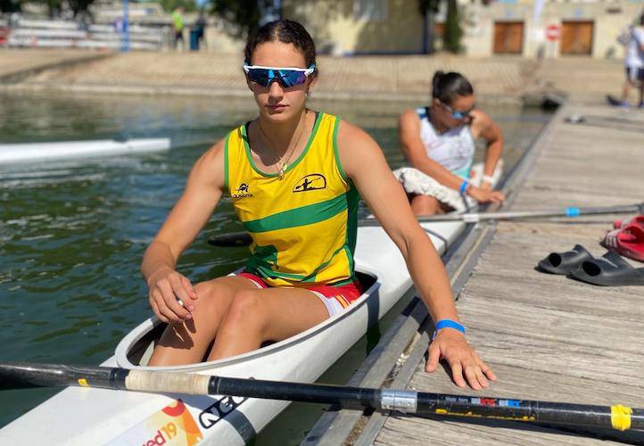 Daniela García ha formado parte del equipo español Mujer Sub 23 K4 500 que ha sido séptima en el Europeo de Sprint.