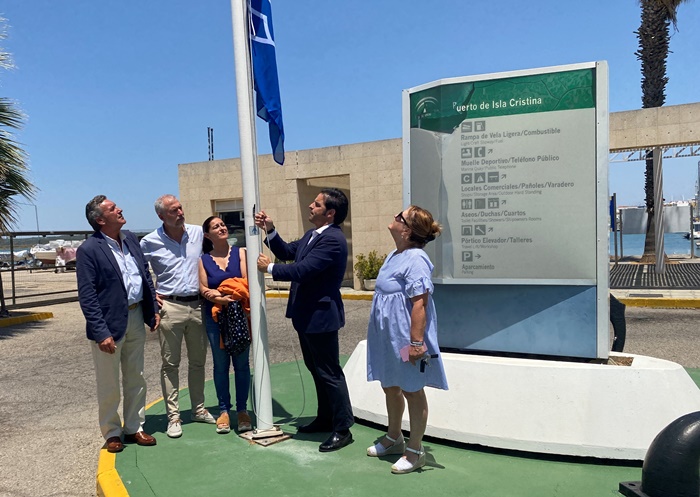 . Además de las instalaciones de Isla Cristina han recibido el reconocimiento los puertos deportivos de Ayamonte, Punta Umbría, Mazagón y El Terrón